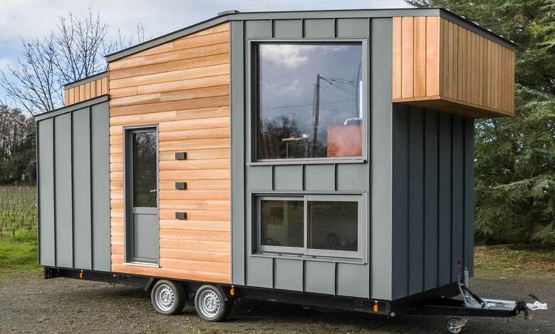 Le dernier modèle de tiny-house de chez Baluchon, la Ellèbore.