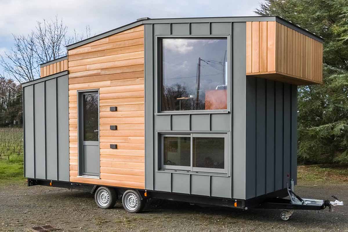 Le dernier modèle de tiny-house de chez Baluchon, la Ellèbore.