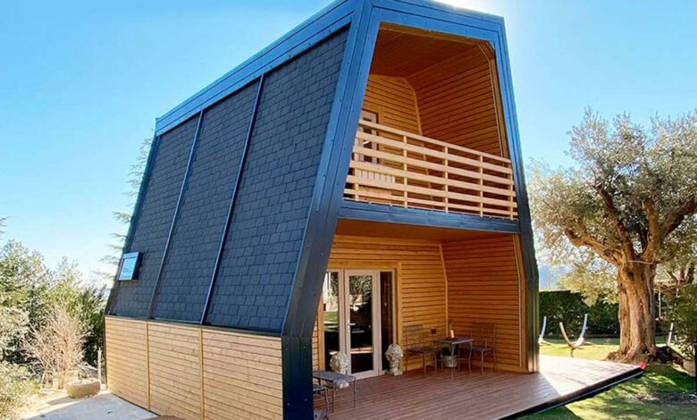 Une maison A-Fold.