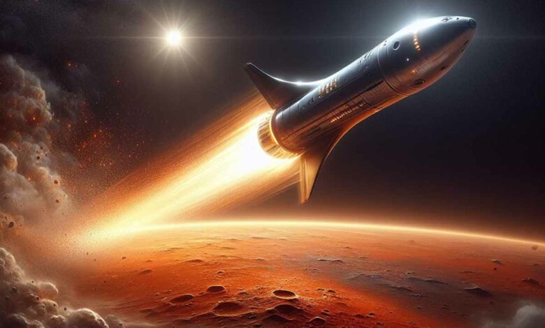 Un réacteur spatial nucléaire qui laisse envisager des missions interplanétaires.