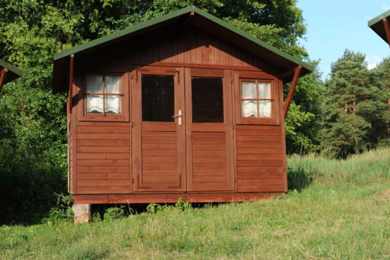 Le toit de votre cabanon de jardin pourrait accueillir des panneaux solaires.