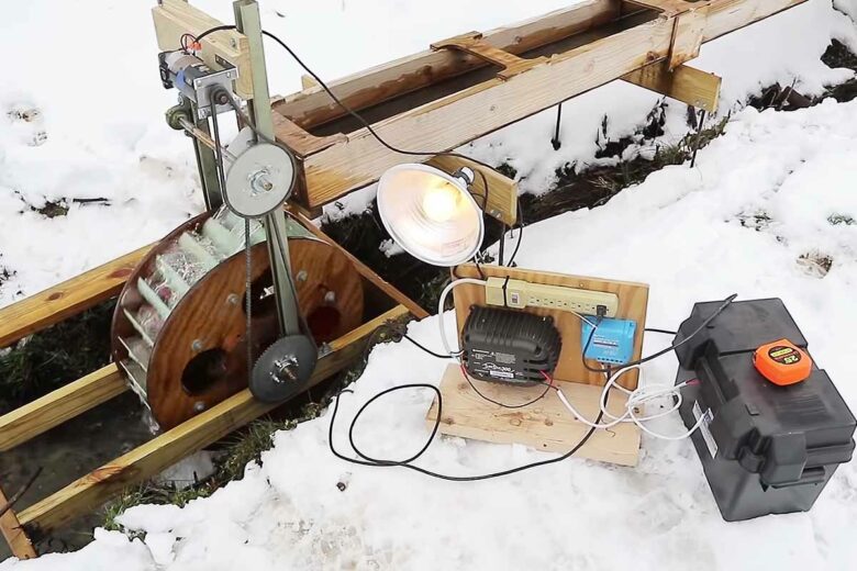 Le système électrique de la centrale.