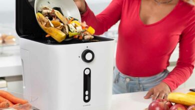 Quelle solution adopter pour trier ses déchets alimentaires ? Ici, un composteur électrique.