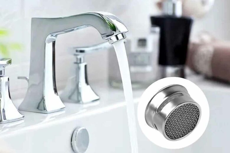 Utiliser un mousseur pour robinet permet d'économiser de l'eau.