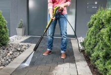 Un nettoyeur haute pression pour vous occuper de votre terrasse ou votre entrée.