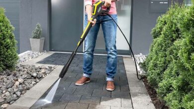 Un nettoyeur haute pression pour vous occuper de votre terrasse ou votre entrée.