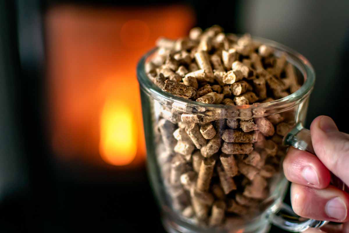 Des pellets de bois sont actuellement en vente à 4,99 € le sac de 15 kg.