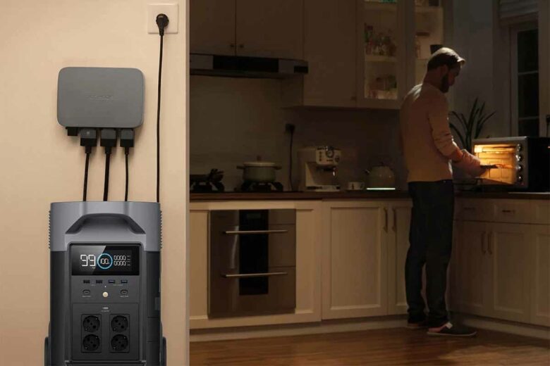 Actuellement, pour l'achat d'une station électrique portable EcoFlow DELTA Pro, un micro-onduleur est offert.
