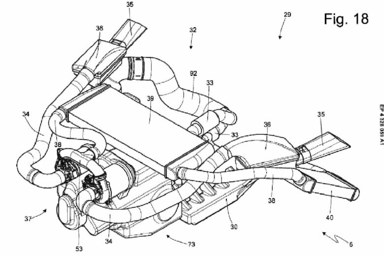 Capture d'écran du brevet Ferrari.