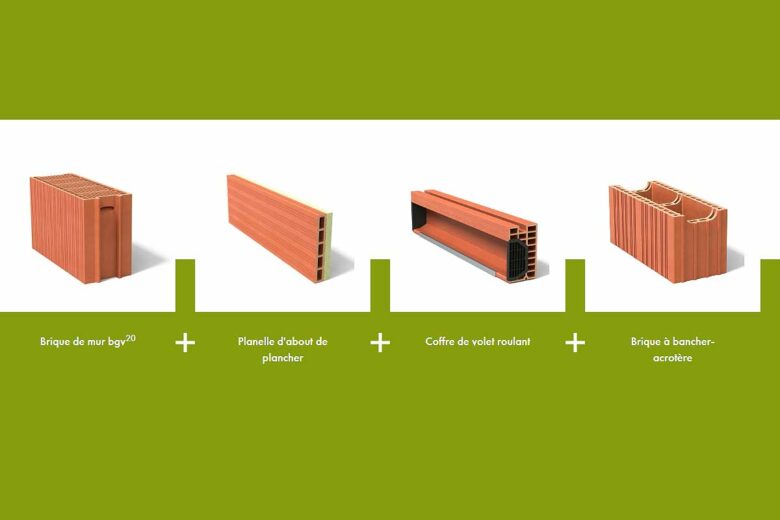 Un système constructif 100 % terre cuite.