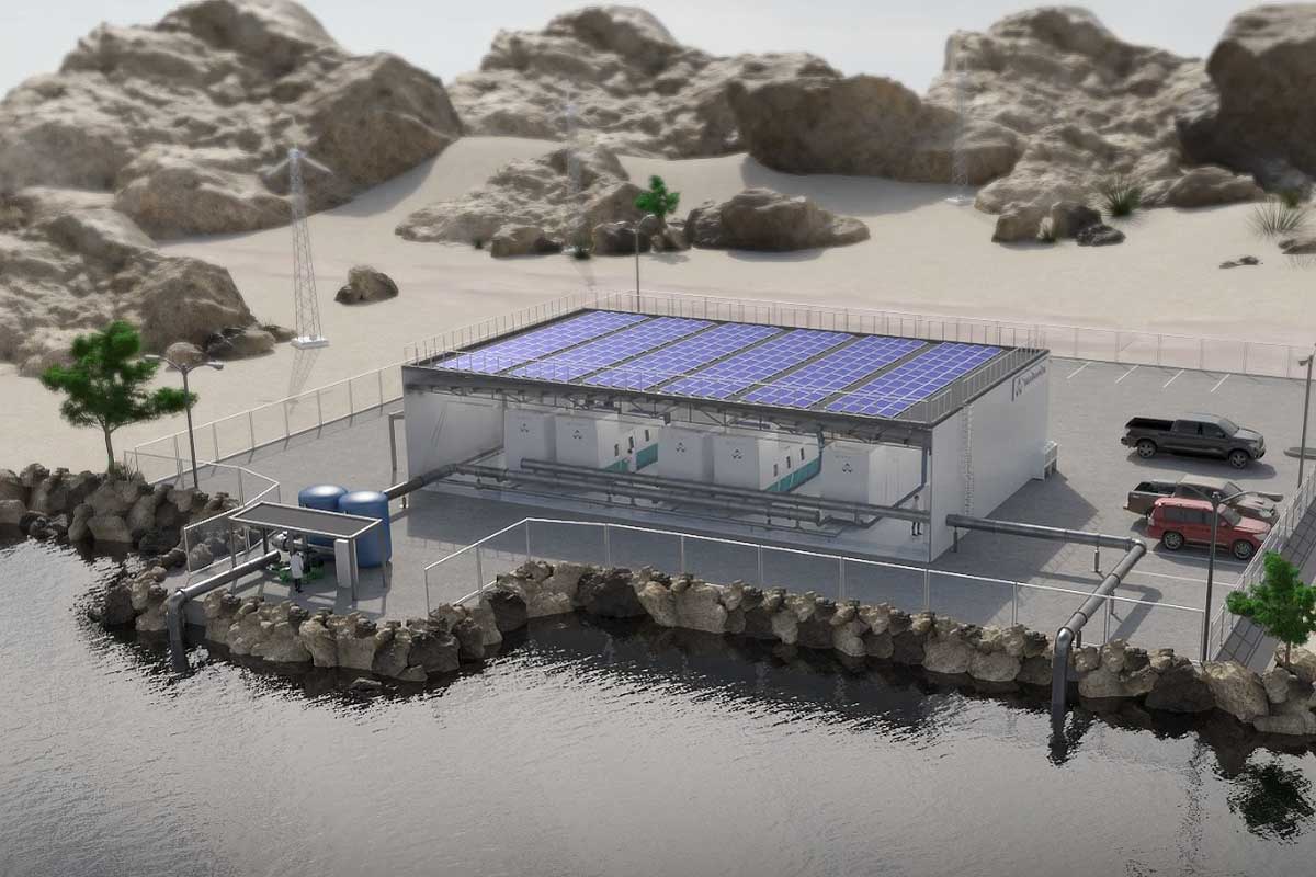 Une méthode très innovante de dessalement d’eau de mer.