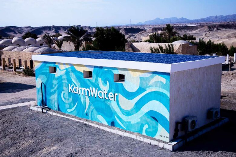 La station de dessalement d’eau à énergie solaire Marsa Shagra.