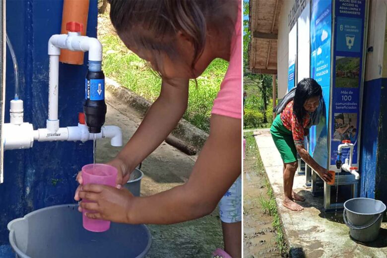 Avec son système autonome, Ekomuro H2O+ facilite l'accès à l'eau potable de nombreuses populations.