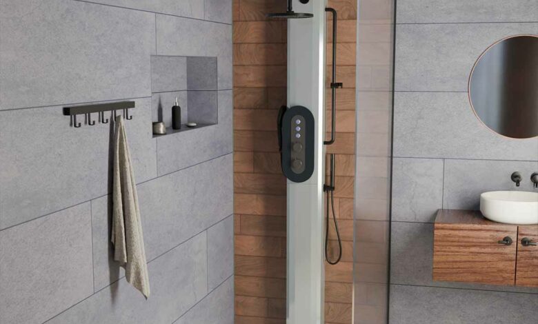 Le système de douche cyclique de la start-up Ilya permet d'économiser de l'eau et de l'énergie.
