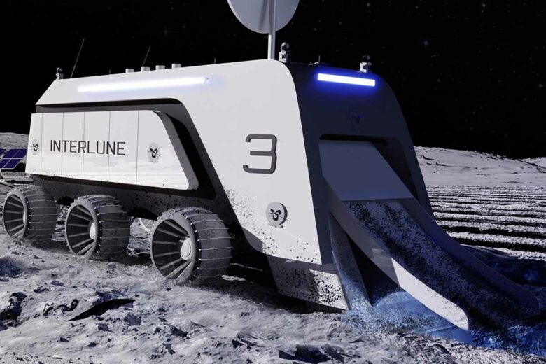 La société Interlune envisagerait d'aller miner de l'Hélium 3 sur la Lune.
