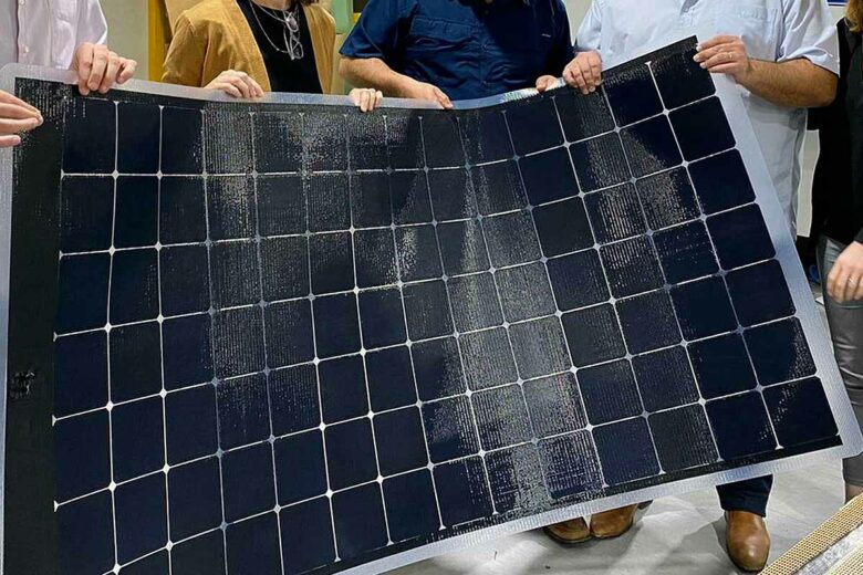 Un film solaire qui peut s'adapter à n'importe quelle surface.