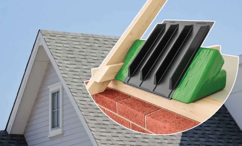 Une invention pour lutter contre la moisissure et l'humidité sous les toitures.