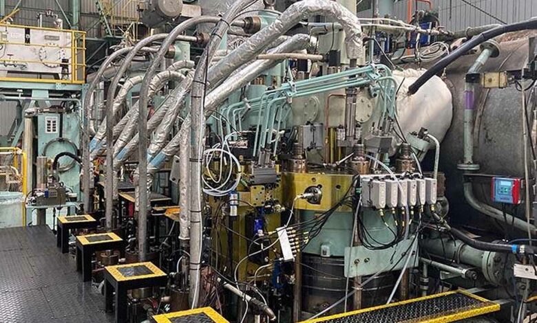 Le moteur MAN sur lequel les essais ont eu lieu.