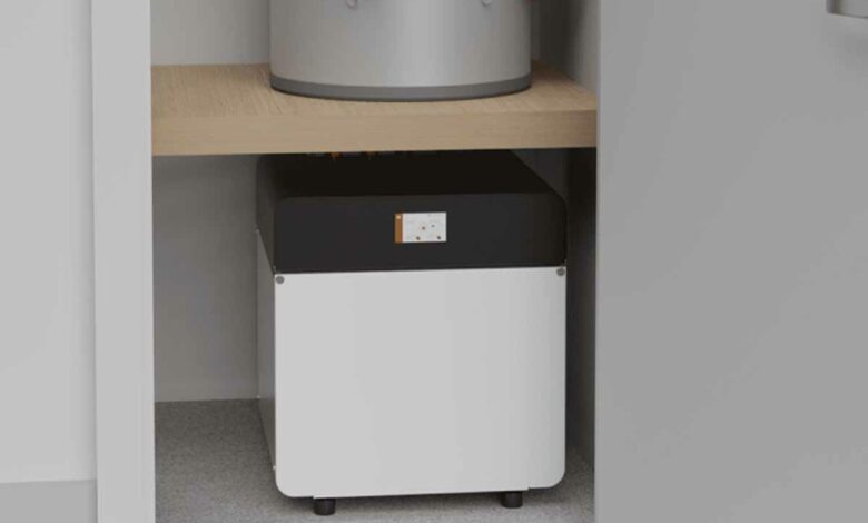 Une pompe à chaleur compacte et performante.