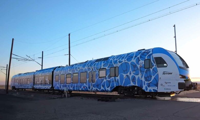 Ce train à hydrogène a parcouru 2800 km avec un seul plein.