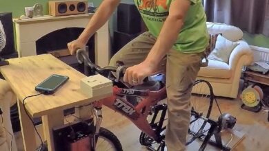 Un générateur électrique de vélos construit à partir de zéro.