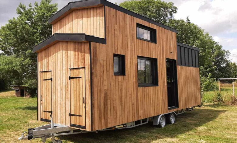 Une tiny house bretonne, la Ty Mignonnic de chez Eureka.
