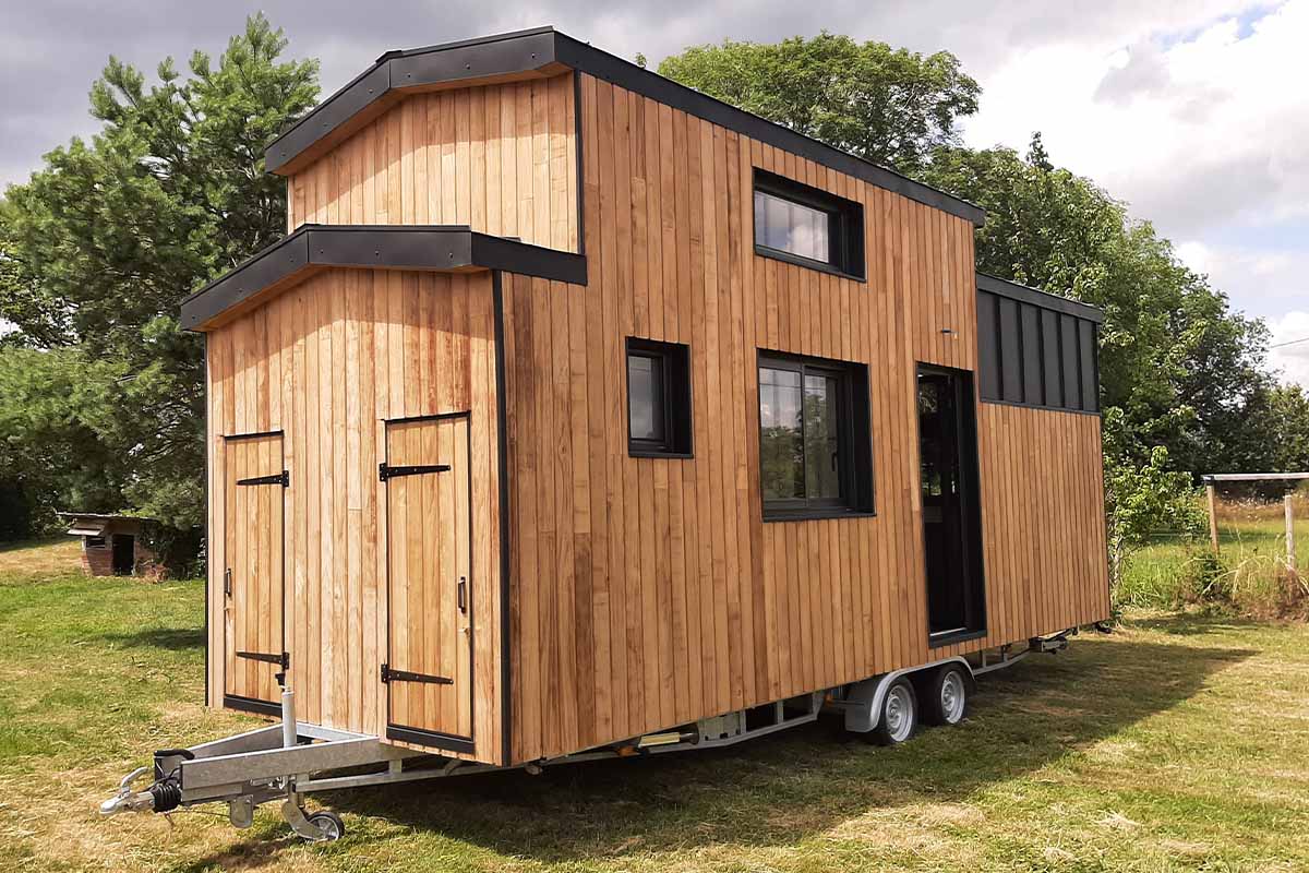 Une tiny house bretonne, la Ty Mignonnic de chez Eureka.