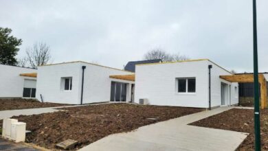 Les maisons containers ont été fabriquées par l'entreprise Maison Container Doublier.