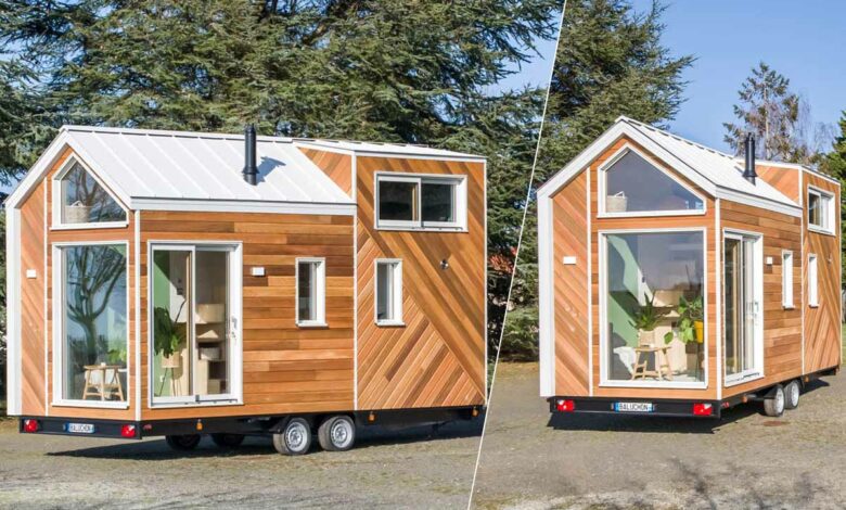 Le dernier modèle de tiny house de Baluchhon, la Bois Perdus.