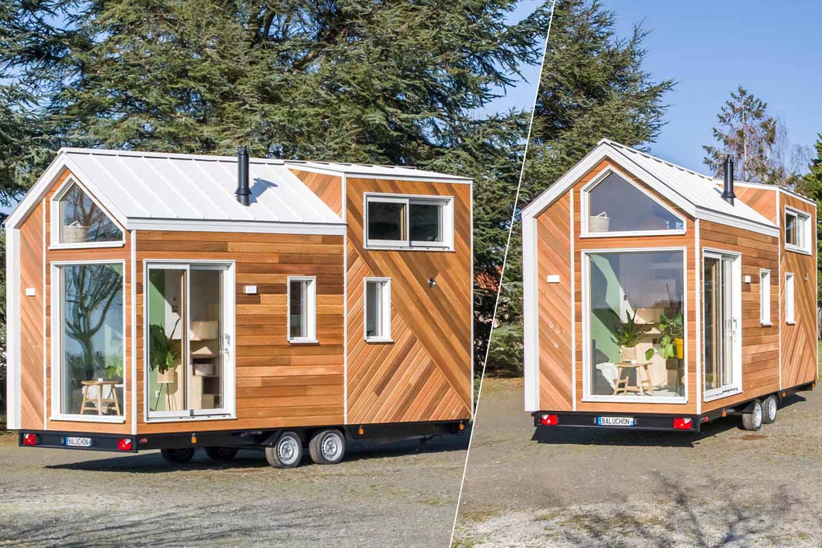 Le dernier modèle de tiny house de Baluchhon, la Bois Perdus.