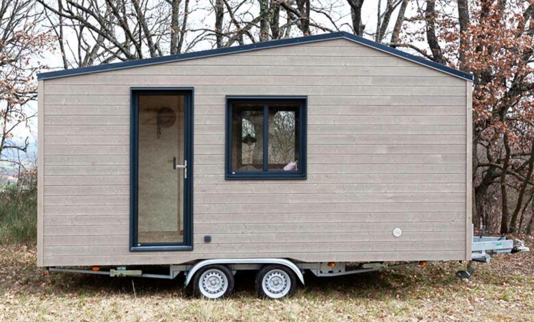 La nouvelle création de chez Plume Habitat, la Tiny house du Lac.