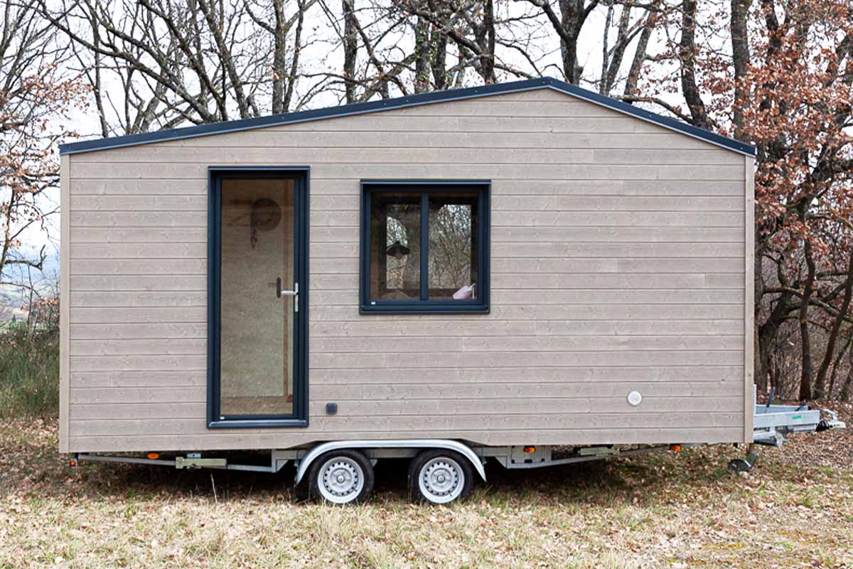 La nouvelle création de chez Plume Habitat, la Tiny house du Lac.