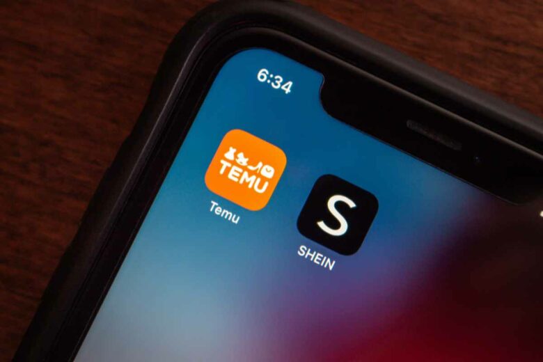 Temu et Shein, deux entreprises dans le viseur des autorités.