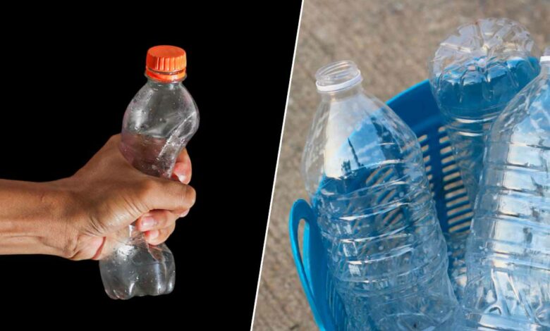 Faut-il compresser ou non les bouteilles en plastique vide.