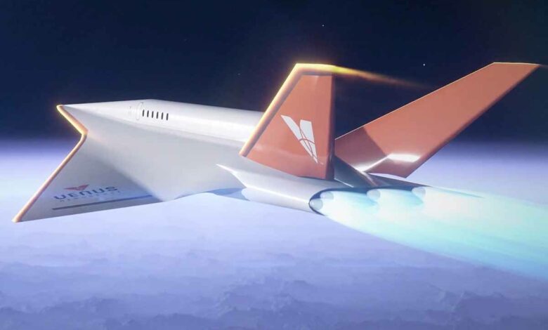 Le projet Stargazer de Venus Aerospace, un avion hypersonique pouvant voler à mach 9.