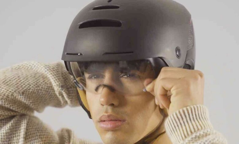 Le nouveau casque Btwin 900 de chez Décathlon.