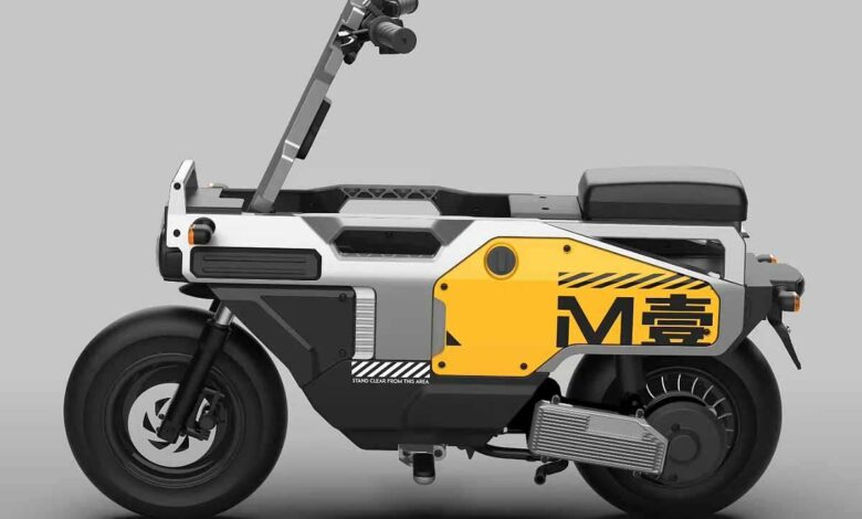 La Felo M1 est une moto électrique pliable qui ne pèse que 35 kg.