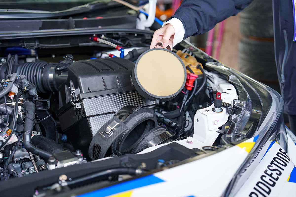 Un filtre de captage de CO2 est utilisé par Toyota.