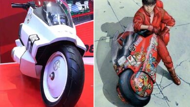 Smartech Motor vient de dévoiler une moto électrique au design rappelant celui du manga Akira.