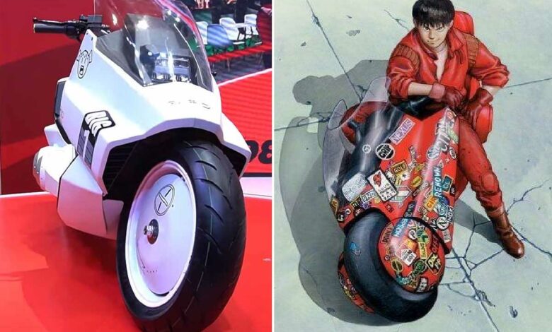 Smartech Motor vient de dévoiler une moto électrique au design rappelant celui du manga Akira.