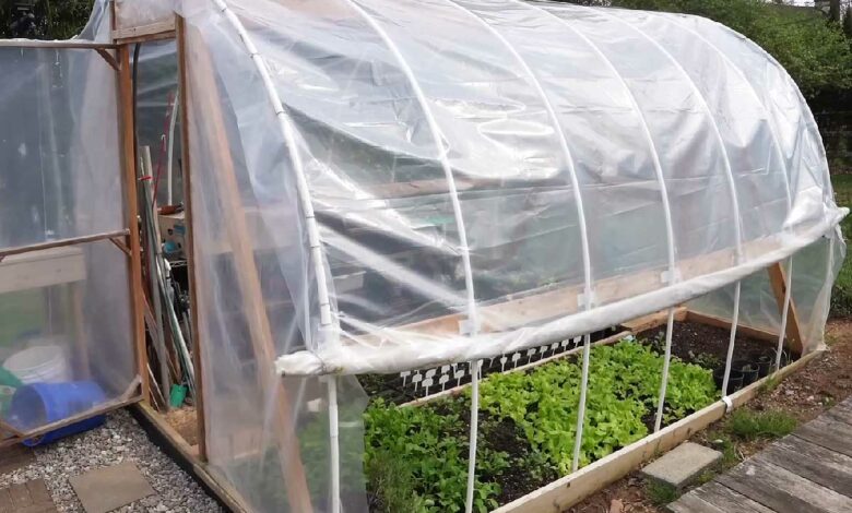 Un tutoriel complet pour fabriquer une serre de jardin avec des matériaux simples et abordables.