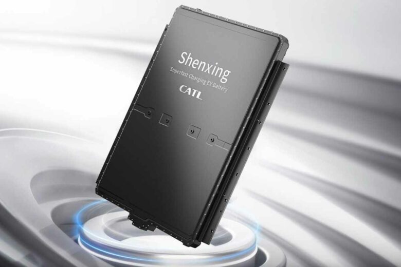 Un module de batterie Shenxing de CATL.