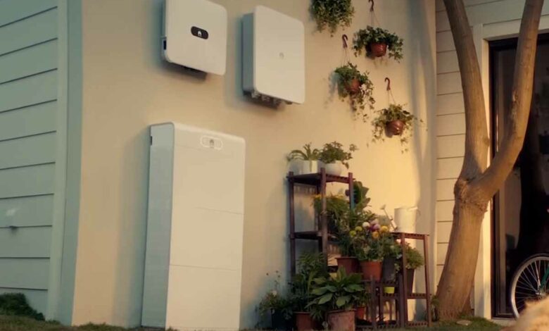 Le nouveau système de stockage d'énergie Luna2000 de Huawei.