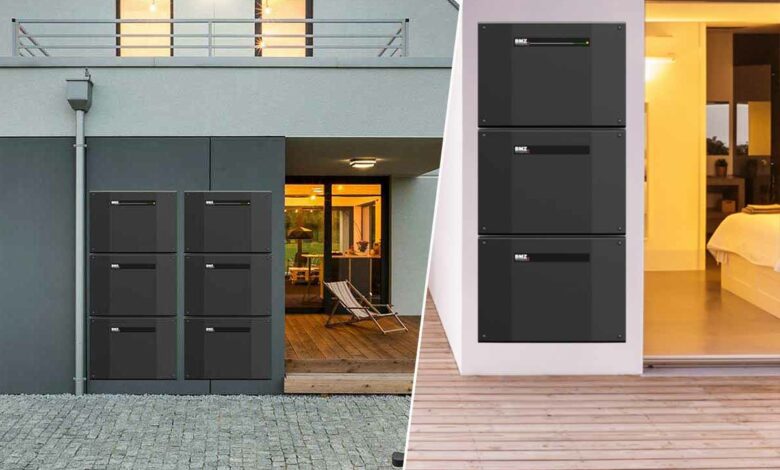 Des batteries de stockage qui peuvent être installées en intérieur comme en extérieur.