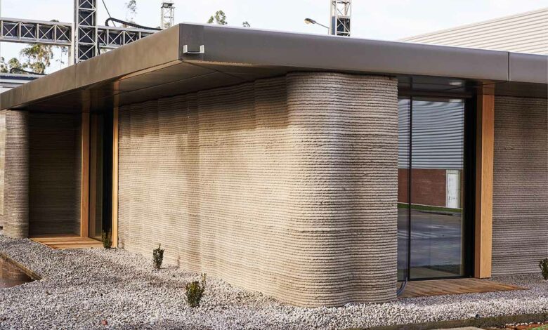 Voici la première maison imprimée en D du Portugal.