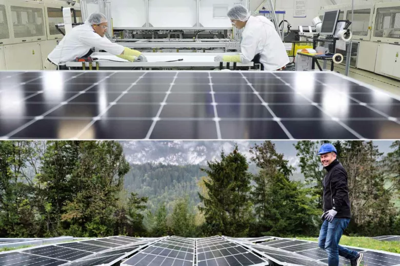 Du centre de recherche à la zone de production, Maxeon développe des panneaux solaires haute performance.
