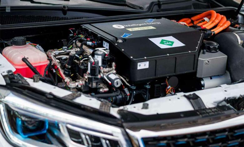 Le système IE-DRIVE de la firme Intelligent Energy pour une mobilité verte zero-émissions.