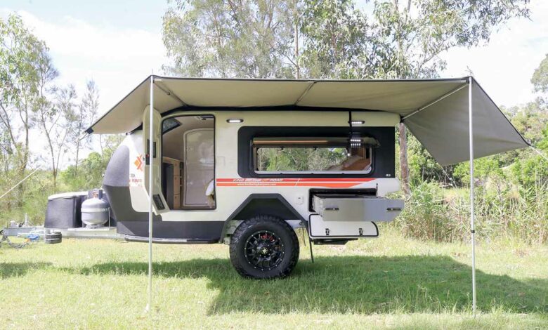 Une caravane tout terrain pour profiter d'une halte n'importe où !