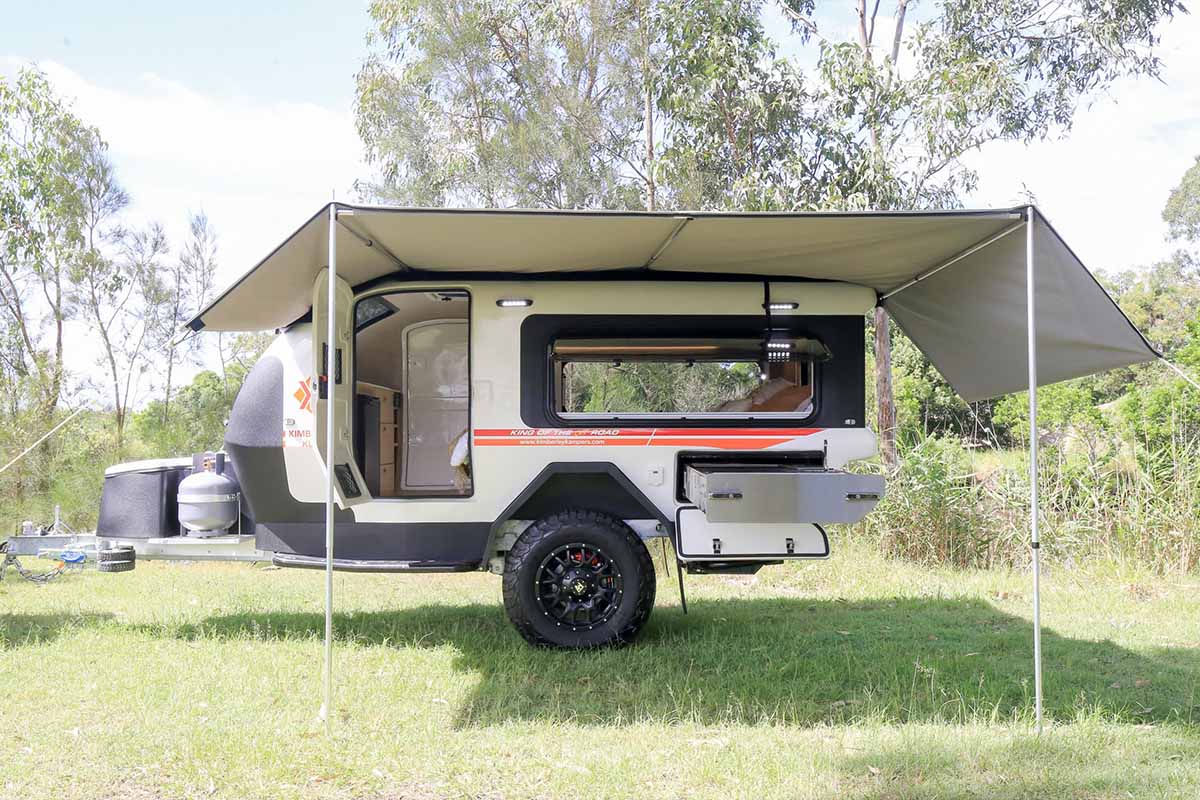 Une caravane tout terrain pour profiter d'une halte n'importe où !