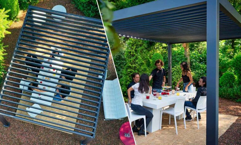 Une pergola dans son jardin ou pour sa terrasse pour profiter de moments agréables avec de l'ombrage.